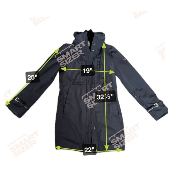 Post Card - Ametista City Placket-Front Coat - Size M / EU 42 -‎ Navy Blue - Picture 4 of 11